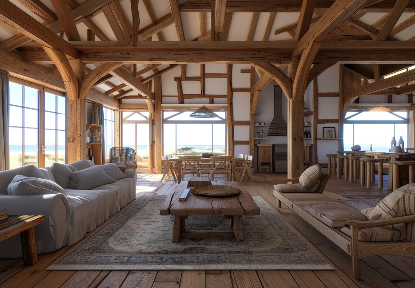 modern farmhouse interior